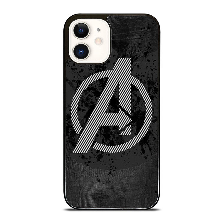 AVENGERS DARK LOGO iPhone 12 Case