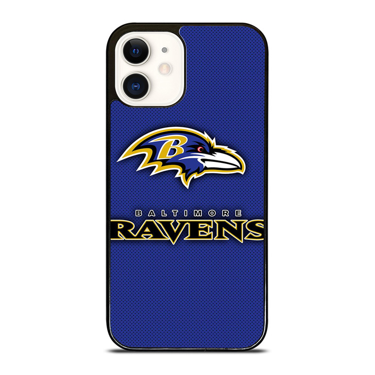 BALTIMORE RAVENS LOGO iPhone 12 Case