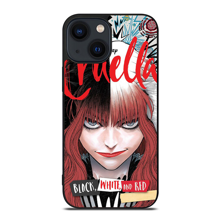 CRUELLA DEVILLE YOUNG DISNEY CARTOON iPhone 14 Plus Case
