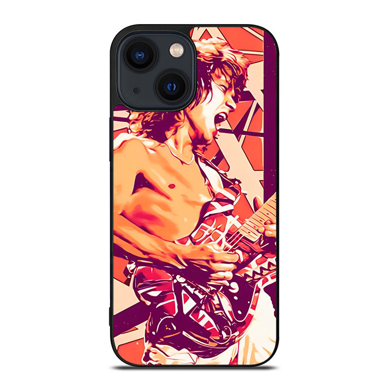 EDDIE VAN HALEN POSTER iPhone 14 Plus Case