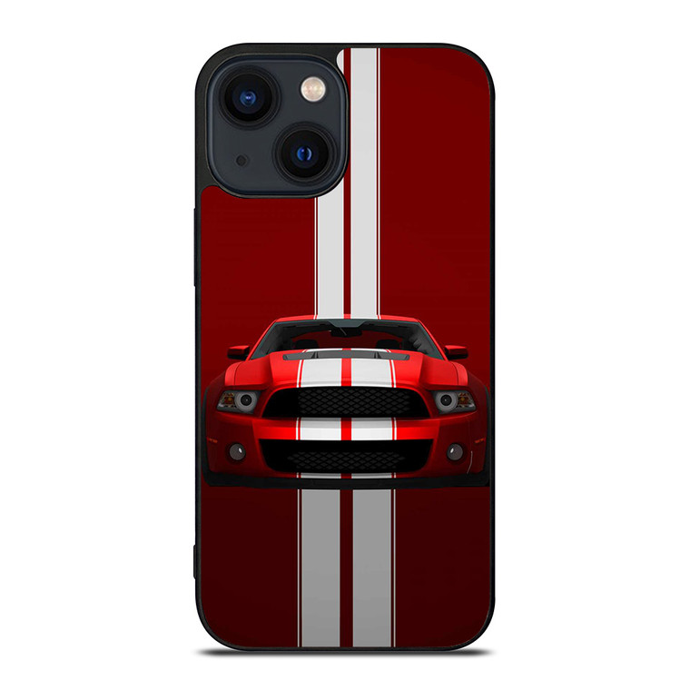 FORD MUSTANG RED iPhone 14 Plus Case