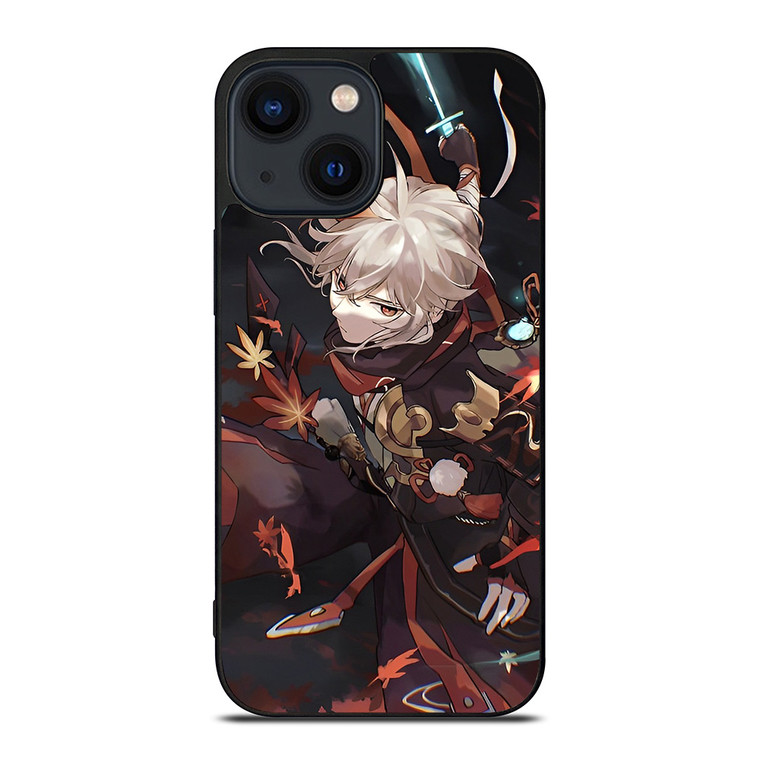GENSHIN IMPACT KAEDEHARA KAZUHA iPhone 14 Plus Case GENSHIN IMPACT KAEDEHARA KAZUHA iPhone 14 Plus Case