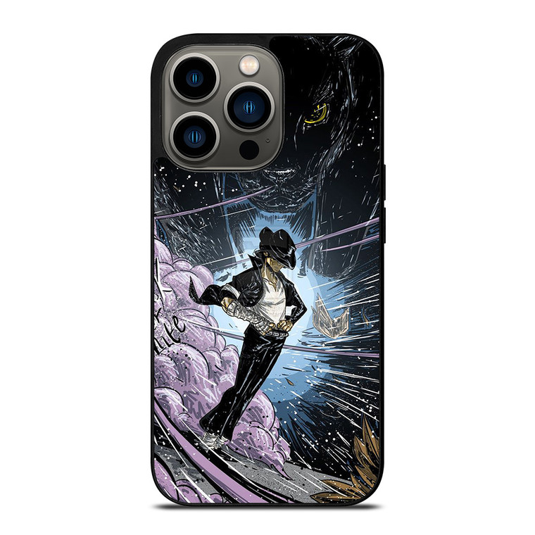 MICHAEL JACKSON CARTOON ART iPhone 13 Pro Case