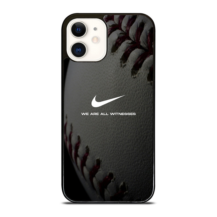 BASEBALL LOGO NIKE WE ARE ALL WITNESSES iPhone 12 Case