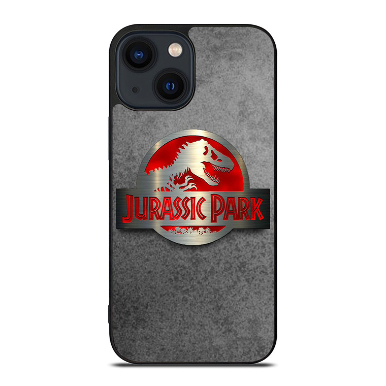 JURASSIC LOGO METAL iPhone 14 Plus Case