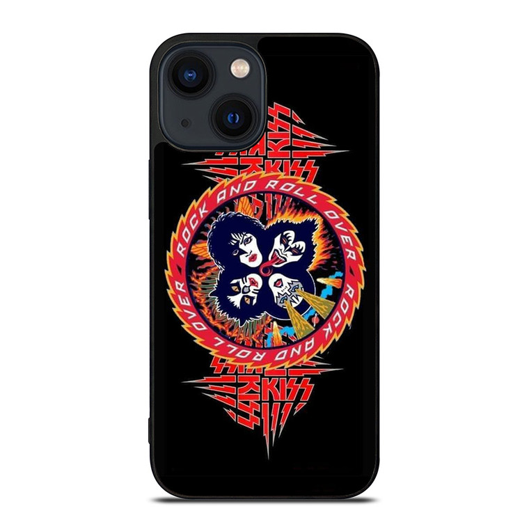 KISS BAND ROCK AND ROLL OVER iPhone 14 Plus Case