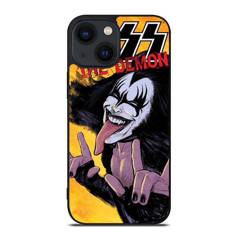 KISS BAND THE DEMON iPhone 14 Plus Case