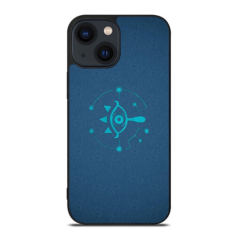LEGEND OF ZELDA SHEIKAH SLATE EYE LOGO PATTERN iPhone 14 Plus Case