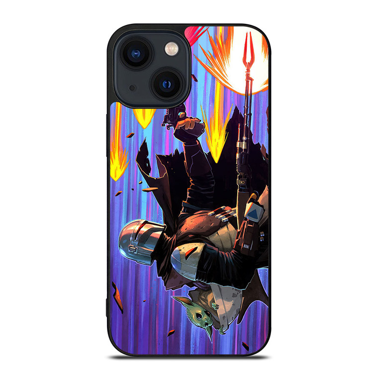 MANDALORIAN GROGU BABY YODA STAR WARS iPhone 14 Plus Case