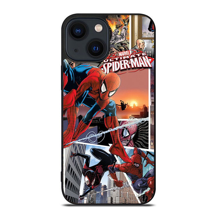 MARVEL ULTIMATE SPIDERMAN COMIC iPhone 14 Plus Case