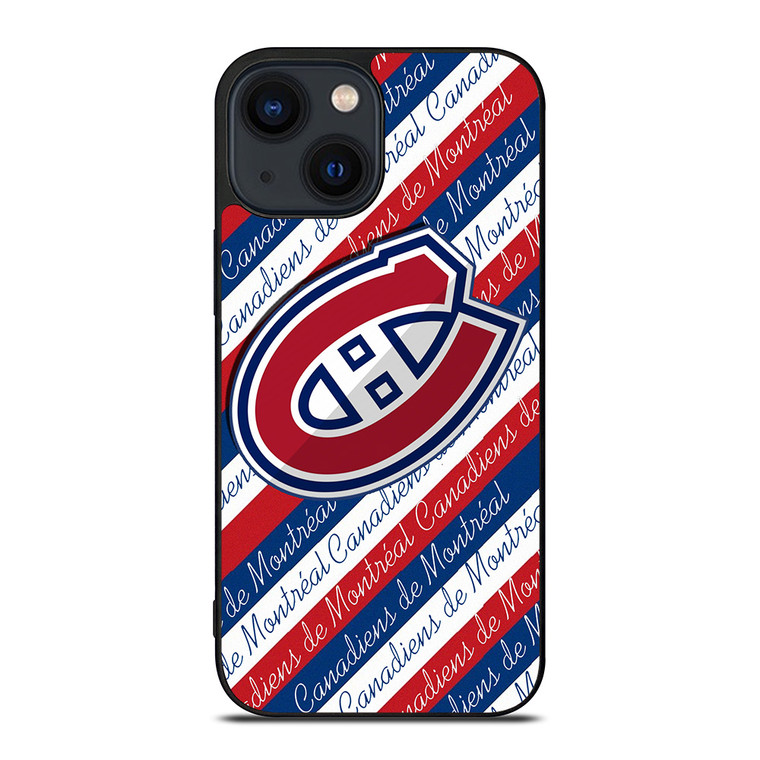 MONTREAL CANADIENS HOCKEY LOGO EMBLEM iPhone 14 Plus Case