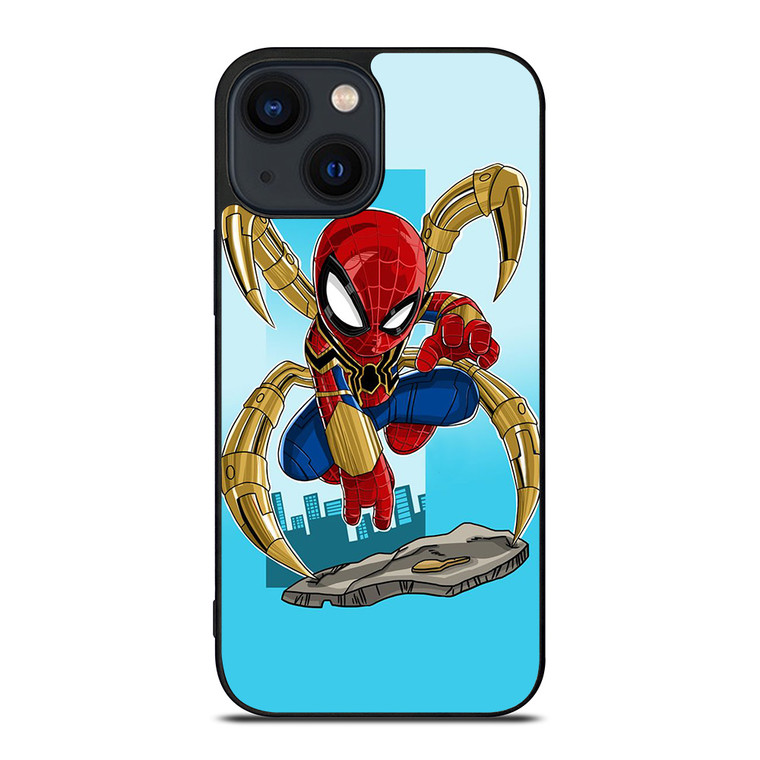 SPIDERMAN IRON SPIDER KAWAII MARVEL iPhone 14 Plus Case