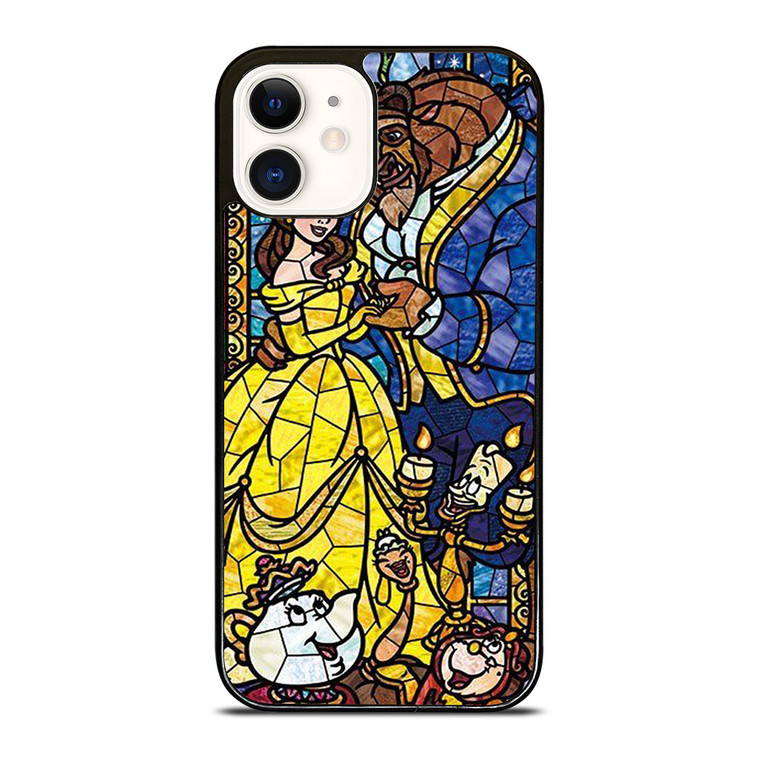 BEAUTY AND THE BEAST GLASS iPhone 12 Case BEAUTY AND THE BEAST GLASS iPhone 12 Case