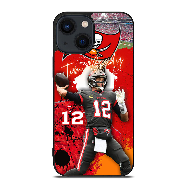 TOM BRADY TAMPA BAY BUCANEERS iPhone 14 Plus Case