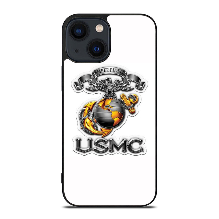 USMC MARINE CORP NAVY SEAL SEMPER FIDELIS iPhone 14 Plus Case