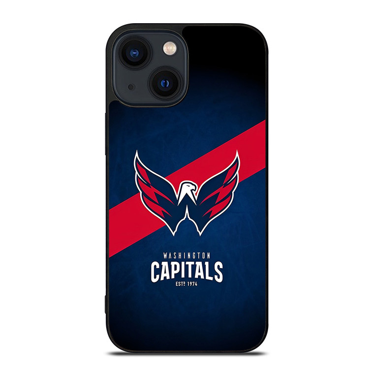 WASHINGTON CAPITALS LOGO NHL HOCKEY CLUB iPhone 14 Plus Case