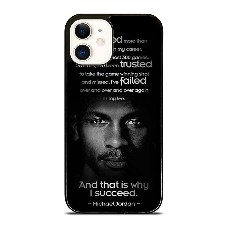 BEST MICHAEL JORDAN QUOTE iPhone 12 Case