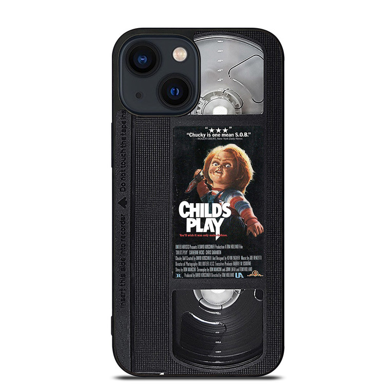 CHUCKY CHILD'S PLAY HORROR TAPE iPhone 13 Case