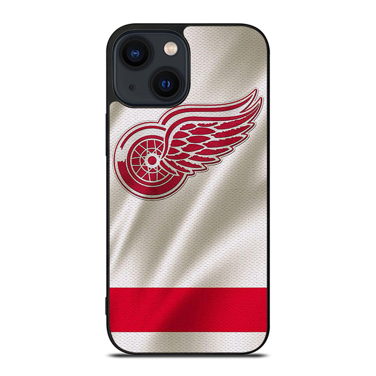 DETROIT RED WINGS HOCKEY TEAM JERSEY LOGO iPhone 13 Case