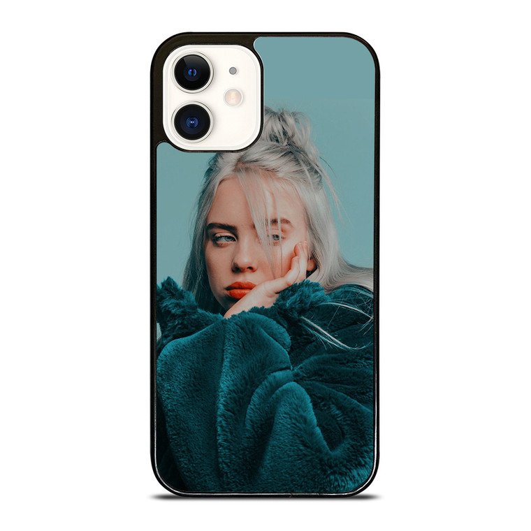 BILLIE EILISH GREEN FUR JACKET iPhone 12 Case