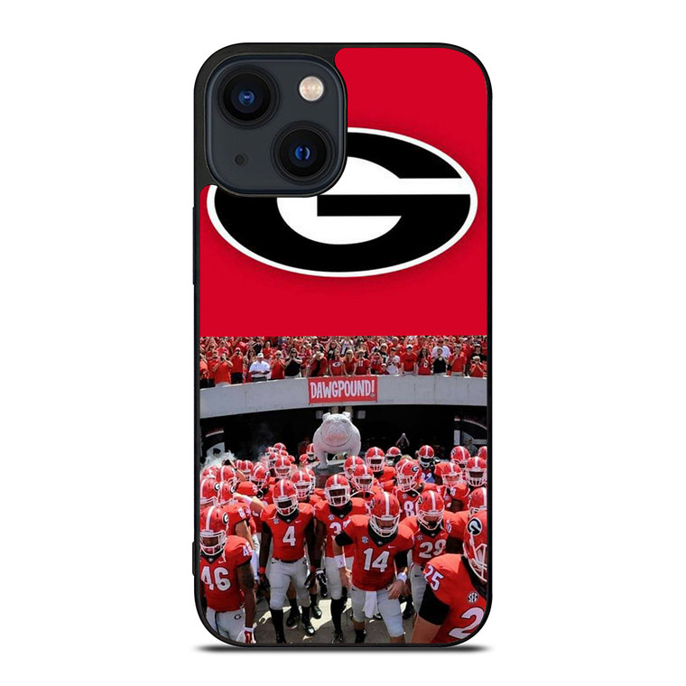 GEORGIA BULDOGS FOOTBALL TEAM iPhone 13 Case