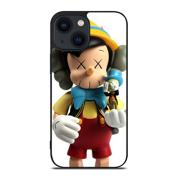 KAWS X PINNOCCHIO AND JIMINY iPhone 13 Case