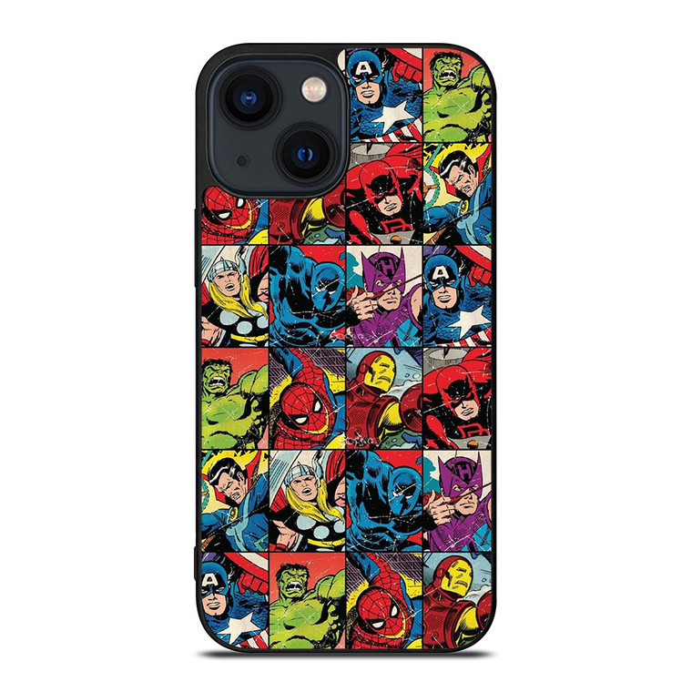 MARVEL SUPERHEROES CLASSIC COMIC iPhone 13 Case