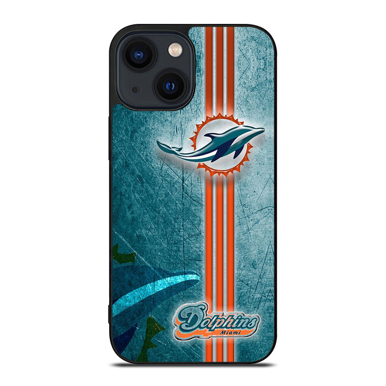 MIAMI DOLPHINS TEAM LOGO iPhone 13 Case
