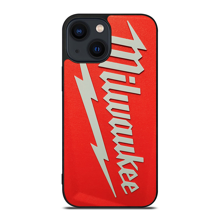 MILWAUKEE TOOL LOGO RED PLATE iPhone 13 Case
