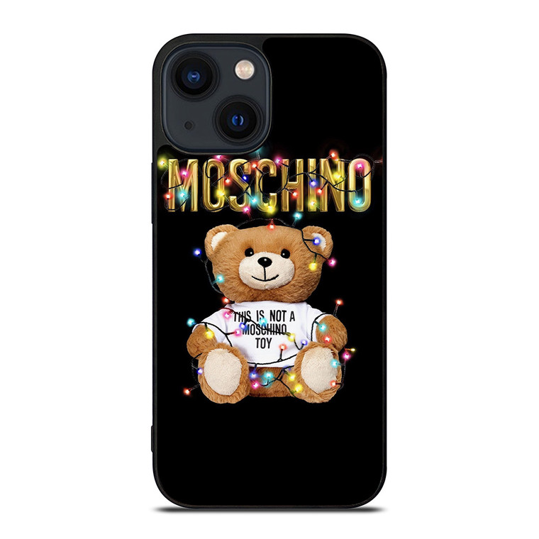 MOSCHINO BEAR IS NOT A TOY iPhone 13 Case