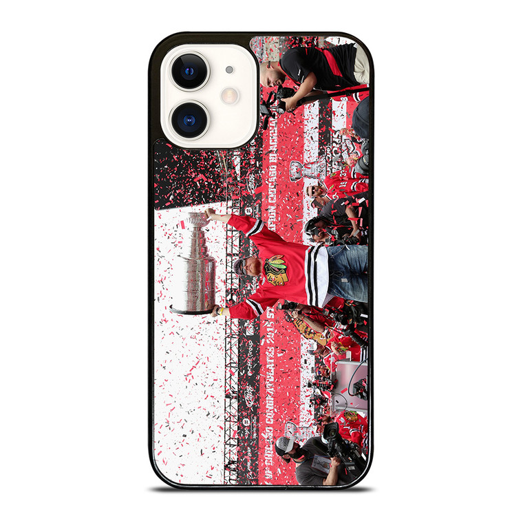 BLACKHAWKS HOCKEY CHICAGO CEREMONY iPhone 12 Case