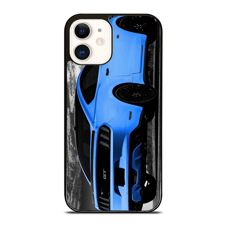 BLUE MUSTANG GT iPhone 12 Case