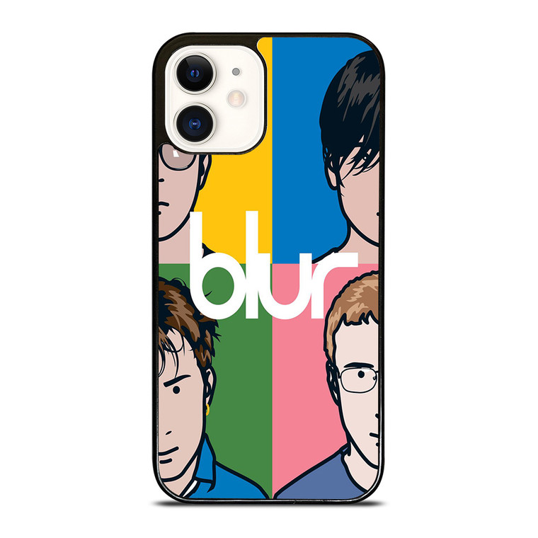 BLUR ROCK BAND ART COVER iPhone 12 Case