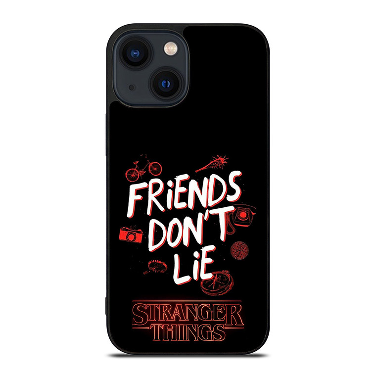 STRANGER THINGS FRIENDS DON'T LIE iPhone 13 Case STRANGER THINGS FRIENDS DON'T LIE iPhone 13 Case