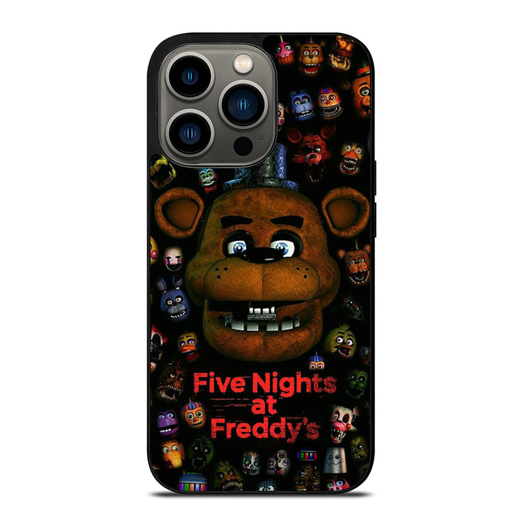 FIVE NIGHTS AT FREDDY'S FNAF FACES iPhone 13 Pro Case