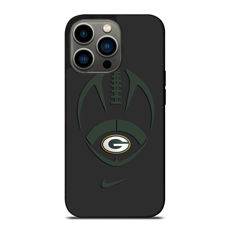 GREEN BAY PACKER LOGO FOOTBALL iPhone 13 Pro Case