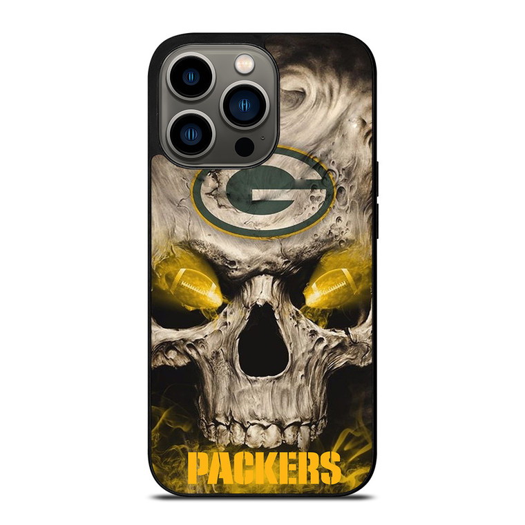 GREEN BAY PACKERS SKULL LOGO iPhone 13 Pro Case