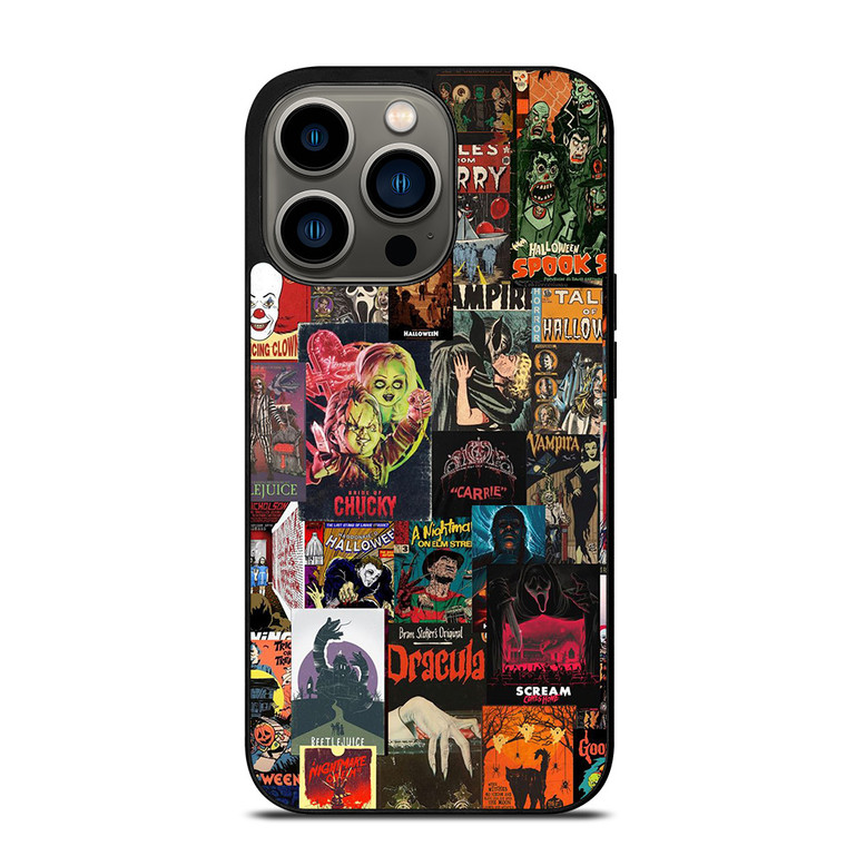 HORROR MOVIE COMPILATION POSTER iPhone 13 Pro Case