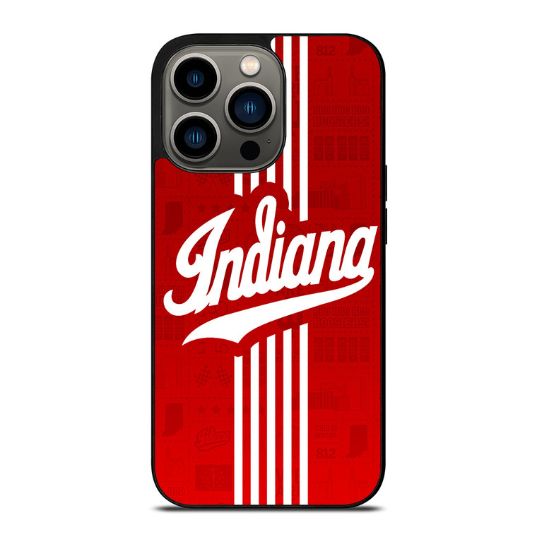 INDIANA HOOSIERS LOGO iPhone 13 Pro Case