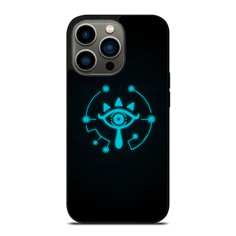 LEGEND OF ZELDA SHEIKAH SLATE EYE LOGO BLUE iPhone 13 Pro Case