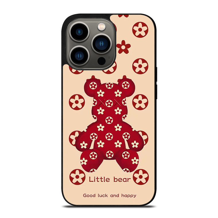 LITTLE BEAR BRICK KAWS RED iPhone 13 Pro Case