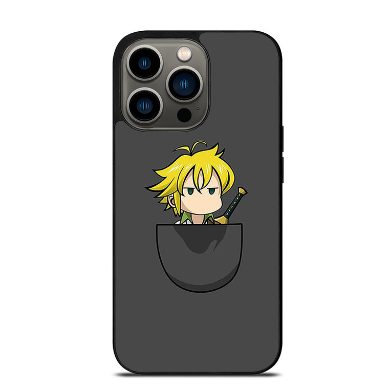 MELIODAS POCKET CARTOON iPhone 13 Pro Case