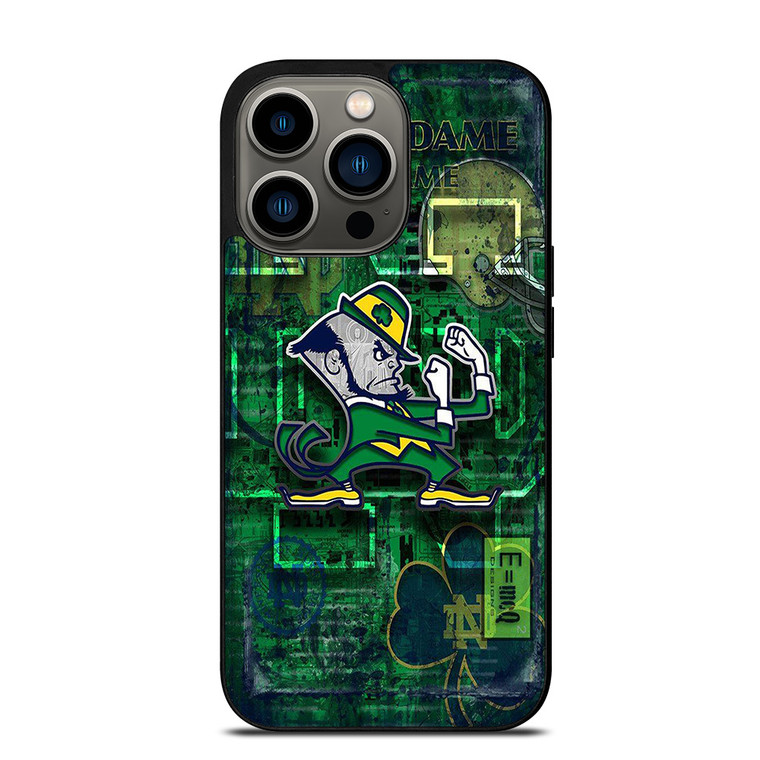 NOTRE DAME FIGHTING LOGO ICON iPhone 13 Pro Case NOTRE DAME FIGHTING LOGO ICON iPhone 13 Pro Case