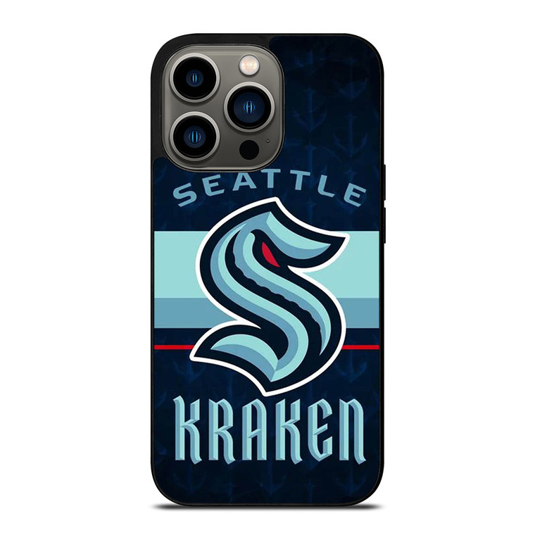 SEATTLE KRAKEN HOCKEY CLUB LOGO iPhone 13 Pro Case