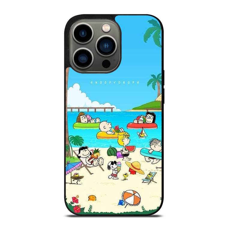 SNOOPY THE PEANUTS BEACH iPhone 13 Pro Case