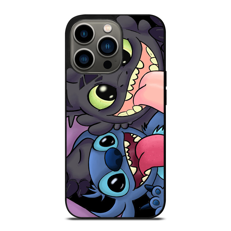 STITCH AND TOOTHLESS CARTOON iPhone 13 Pro Case
