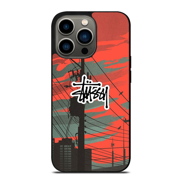 STUSSY LOGO METRO CITY iPhone 13 Pro Case