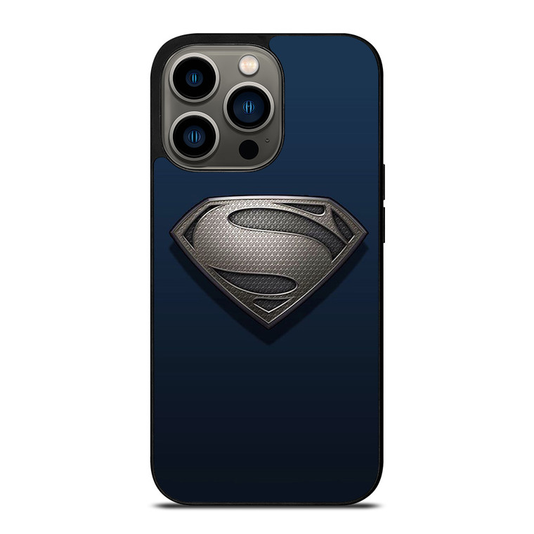 SUPERMAN NEW LOGO GREY iPhone 13 Pro Case