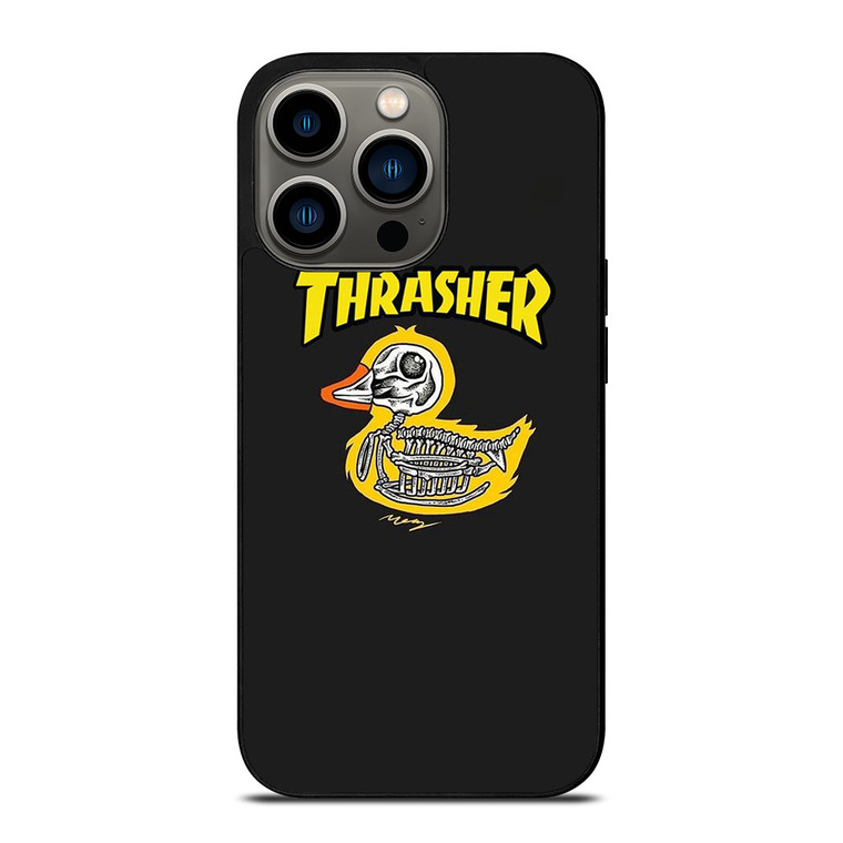THRASHER SKATEBOARD MAGAZINE DUCK iPhone 13 Pro Case