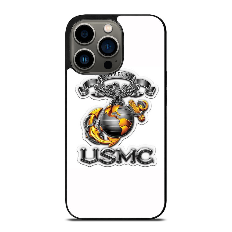 USMC MARINE CORP NAVY SEAL SEMPER FIDELIS iPhone 13 Pro Case
